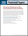 Technical Topics: Designing Diaphragms Over Existing Board Floors Or Roofs