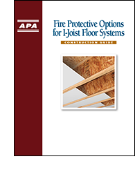 Fire Protective Options for I-Joist Floor Systems, Form R425