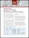 Technical Topics: Ceramic Tile Over Wood Structural Panel Floors