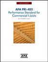 APA PRI-405 Performance Standard for Commercial I-Joists