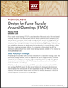 Technical Note: Design for Force Transfer Around Openings (FTAO)