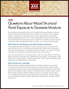 FAQs: Questions About Wood Structural Panel Exposure to Excessive Moisture