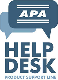 APA Help Desk