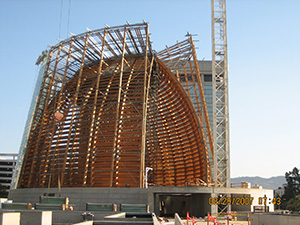 Glulam in Cathedral of Christ the Light