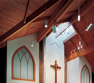 Glulam in St. John's Lutheran Church