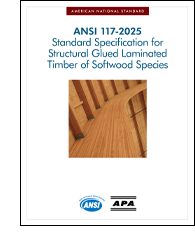 ANSI 117: Standard Specifications for Structural Glued Laminated Timber of Softwood Species