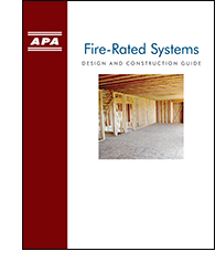 APA Design & Construction Guide: Fire-Rated Systems, Form W305