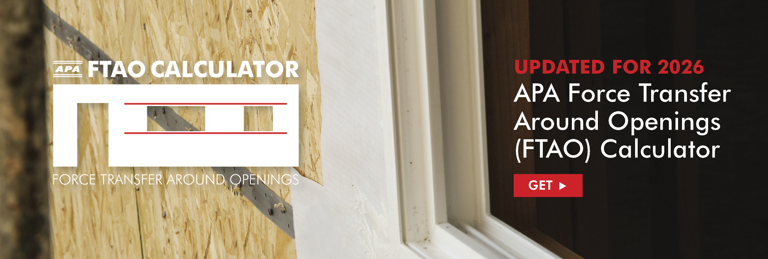 Force Transfer Around Openings (FTAO) Calculator