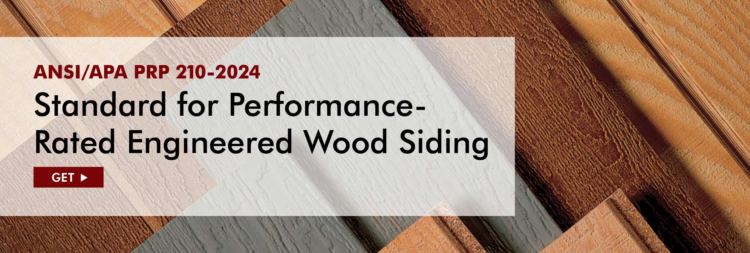 PANSI/APA PRP 210-2024: Standard for Performance-Rated Engineered Wood Siding