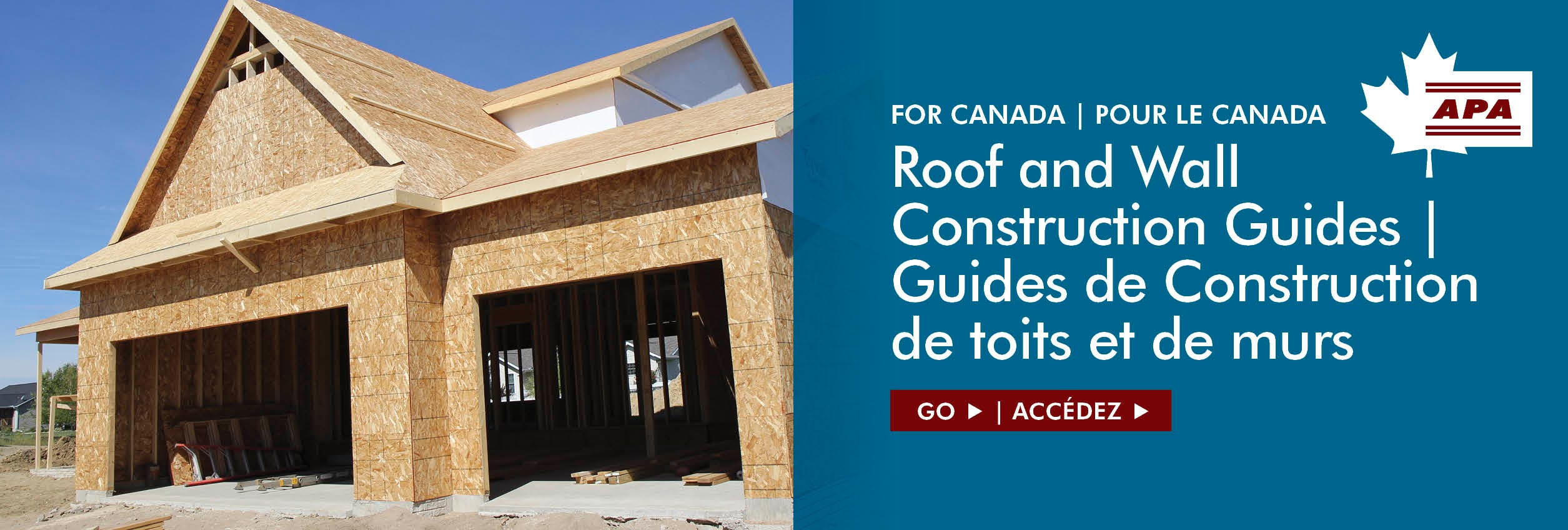 APA Roof and Wall Construction Guides for Canada
