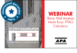 FTAO Calculator Webinar FTAO Calculator Webinar
