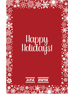 2025 APA Holiday Card