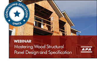 Webinar: Tips on Mastering Structural Panel Design 