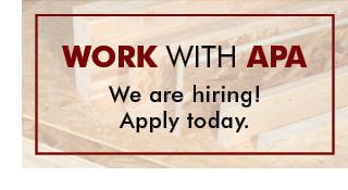 APA is Hiring
