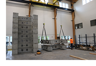 H blocks for strong wall testing