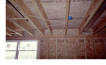 Inconsistent spacing of floor rafters