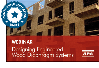 Designing Engineered Wood Diaphragm Systems