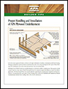 Builder Tips: Proper Selection and Installation of APA Plywood Underlayment