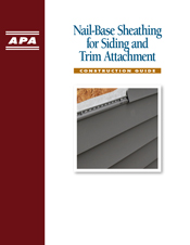 Nail-Base Sheathing for Siding and Trim Attachment