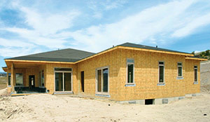 OSB in residential construction OSB in residential construction