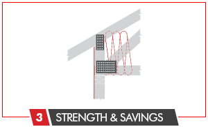 Raised-heel trusses for strength and savings