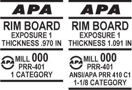 APA Rim Board Trademark