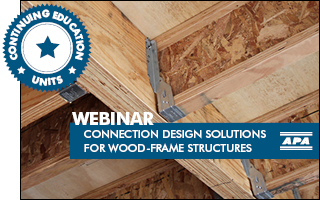 Connection Design Solutions for Wood-Frame Structures